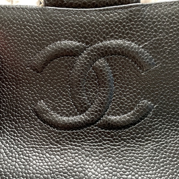 Chanel mini square flap black caviar - Picture 10 of 16